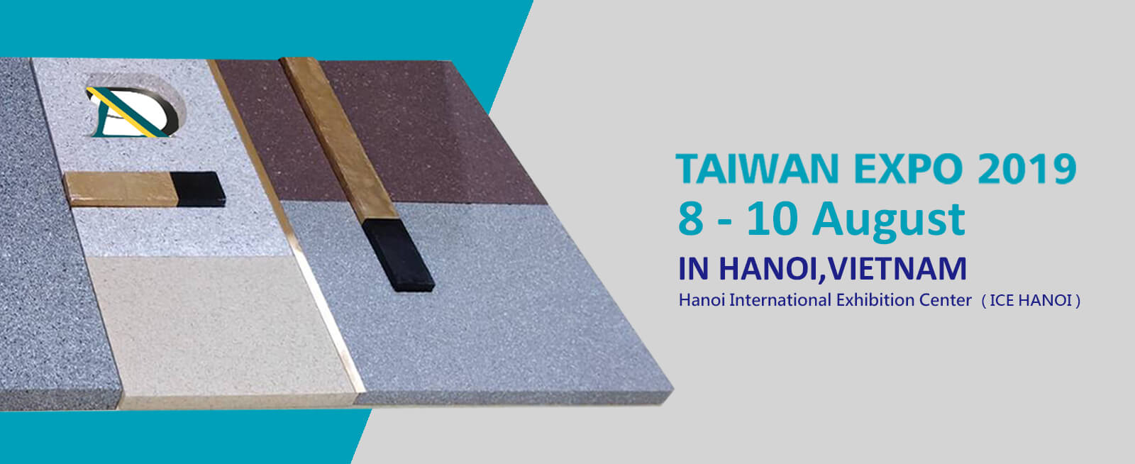 This year's Vietnam Taiwan Expo was held in Hanoi. ADD STONE displayed green and environmentally-friendly water-based building materials to help partners work together for the green planet.