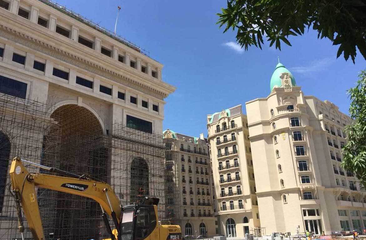 The Elysee Koh Pich and The Victory Gate Cambodia are under construction